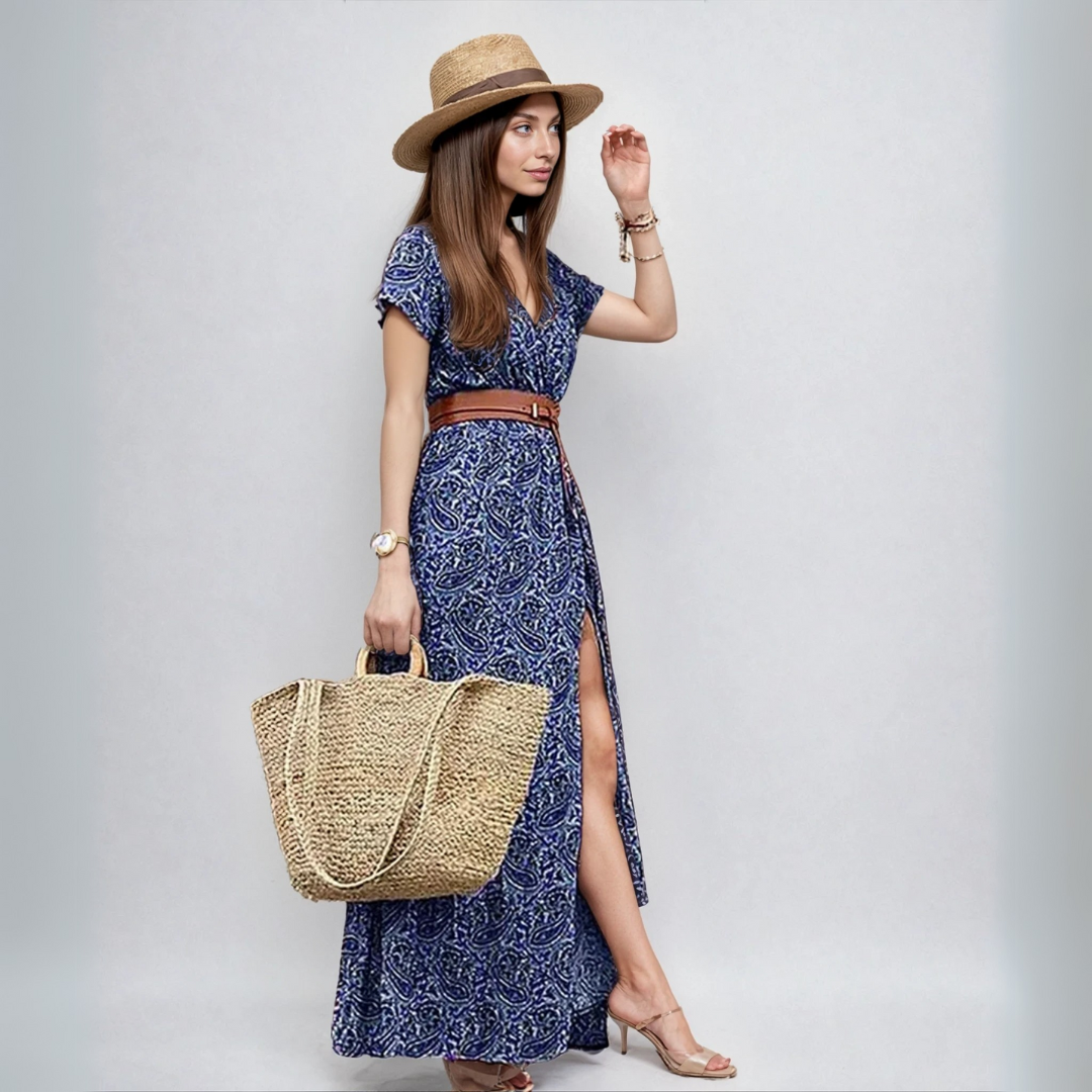 Elegancka sukienka boho z delikatnymi detalami – Idealna na każdą okazję